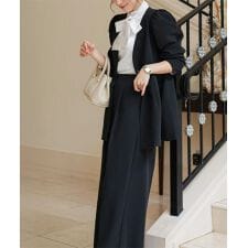 神戸レタス(KOBE LETTUCE)の[ セレモニー ] M L サイズが選べる ペプラムジャケット4点スーツ [X490]