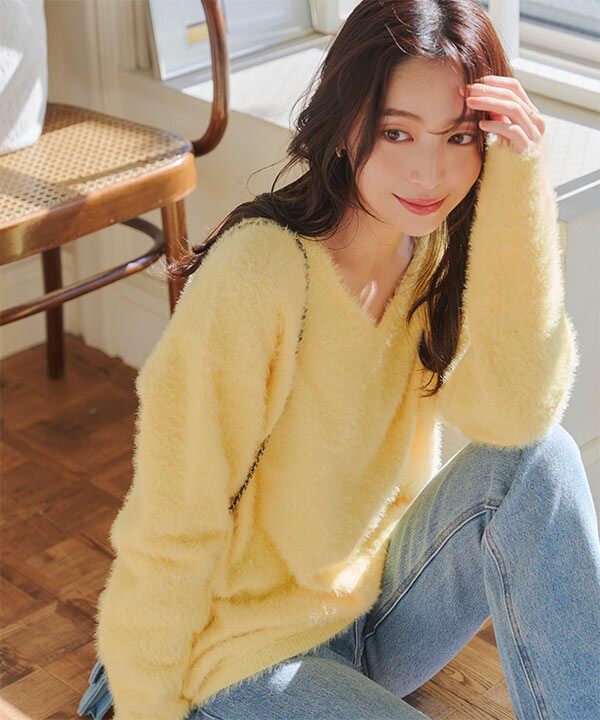 シャギーニット [N1140] | 神戸レタス(KOBE LETTUCE) | マルイウェブ