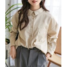 [ Petitle / プチレ ] ベーシックオーバーシャツ [C7420]