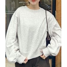 [ yuri.さんコラボ ]刺繍入りスウェットトップス [C7349]