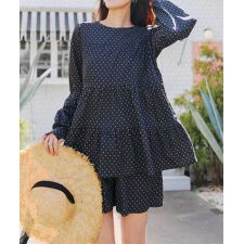 神戸レタス(KOBE LETTUCE)の＜2025新作＞ラッシュガード UVカットパーカーorトップス 指穴付き [S223] 接触冷感