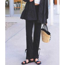 神戸レタス(KOBE LETTUCE)の＜2025新作＞ラッシュガード UVカット裾スリットスリムパンツ水陸両用 [S224]