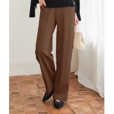 神戸レタス(KOBE LETTUCE)の選べるサイズ 美脚ポンチワイドパンツ [M4190]