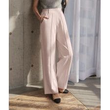 神戸レタス(KOBE LETTUCE)の選べるサイズ 美脚ポンチワイドパンツ [M4190]