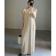 [ yuiさんコラボ ]前後2wayプリーツワンピース [E3469]