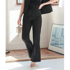 [ Petitle / プチレ ] センターシームフレアパンツ [M4218]