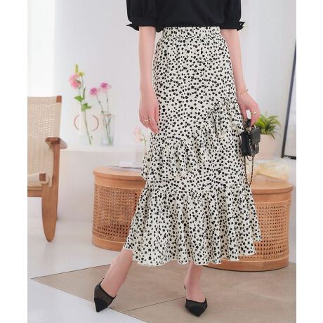 [^:M4232]݊ӂ؂€XJ[gBy₩ɗhtfUCAVg[ɂۓIȈꖇBԕ̃ANZg悢ÂoAVvȃgbvX킹fĂltXJ[głByfށETCYzGA[ȕ͋CV[YCNȑu₩BƌEGXgCȂSdlŃNȐSnB킹gbvX⑫ŃJWAɂfBɂ񂹂閜\͂̈ꒅłB#REx^X