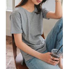 [ M L XL 3L 汗じみ防止＆UVカット ] スタンダードTシャツ [C7574]