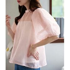 神戸レタス(KOBE LETTUCE)のシアージャガードボリューミーブラウス [C7498]