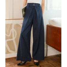 フロントホックデザインワイドパンツ [M4211]