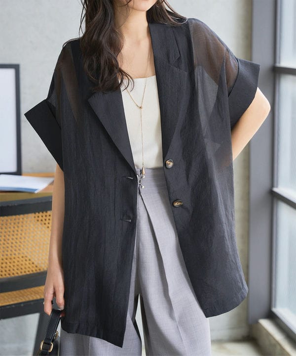 ショート丈ダブルボタンジャケット | ウィルセレクション