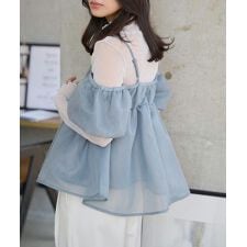 2wayシアーダンボールビスチェ [C7558]