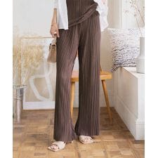 カットオフプリーツワイドパンツ [M4261]