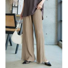 カットオフプリーツワイドパンツ [M4261]