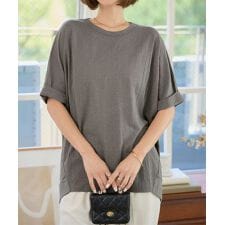 接触冷感チュニックTシャツ [C7662]