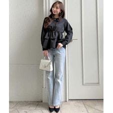 [ 岡部あゆみさんコラボ ］フレアデニム [M4244]