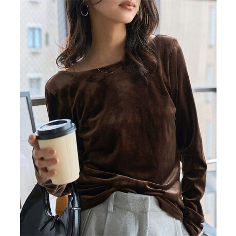 [^:C7685]GߊӂxATBfReCLCɖ{[glbNɁA[UlbÑobNVfUC炵ۗĂꖇBVvfUCȂꖇłfCi[ƂĂ񂵂̂H~gbvXłyfށETCYzȂ₩ȕ\ʊSn悢xAfށB}bgŗ̂򊴂iŃjAX悤l͋̕CɁBĝɃtBbgȂɂSn悭eBoŒ钷gbvXłB#REx^X