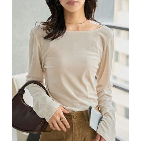 [^:C7685]GߊӂxATBfReCLCɖ{[glbNɁA[UlbÑobNVfUC炵ۗĂꖇBVvfUCȂꖇłfCi[ƂĂ񂵂̂H~gbvXłyfށETCYzȂ₩ȕ\ʊSn悢xAfށB}bgŗ̂򊴂iŃjAX悤l͋̕CɁBĝɃtBbgȂɂSn悭eBoŒ钷gbvXłB#REx^X