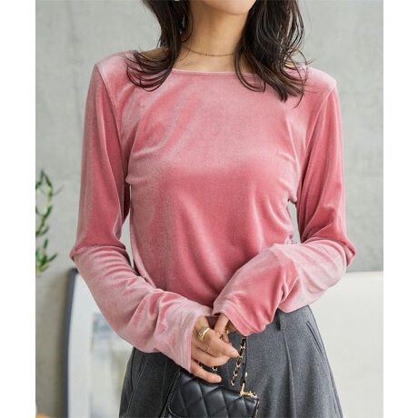 [^:C7685]GߊӂxATBfReCLCɖ{[glbNɁA[UlbÑobNVfUC炵ۗĂꖇBVvfUCȂꖇłfCi[ƂĂ񂵂̂H~gbvXłyfށETCYzȂ₩ȕ\ʊSn悢xAfށB}bgŗ̂򊴂iŃjAX悤l͋̕CɁBĝɃtBbgȂɂSn悭eBoŒ钷gbvXłB#REx^X