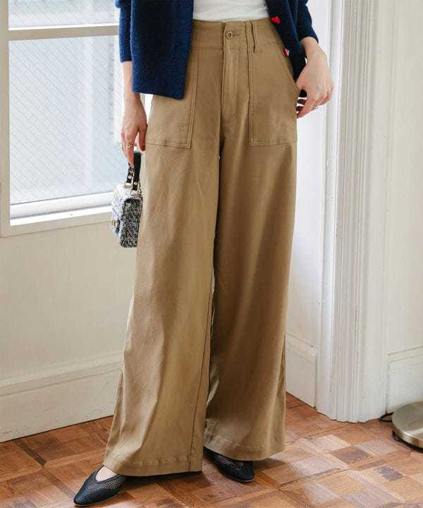 ストレッチベイカーパンツ [M4248]