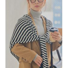 神戸レタス(KOBE LETTUCE)のワイドニットスカーフ [J1180]