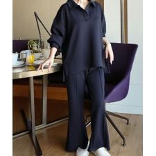 [ Yuumiさんコラボ ]ダンボールフレアスウェットパンツ [M4237]