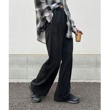 選べる4サイズ錯覚美脚ポンチスエードパンツ [M4292]