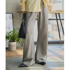 選べる4サイズ錯覚美脚ポンチスエードパンツ [M4292]