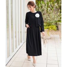 神戸レタス(KOBE LETTUCE)の[ セレモニー ] 2点セット ウエストタックワンピーススーツ [X504]