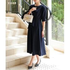 [ セレモニー ] 2点セット ウエストタックワンピーススーツ [X504]