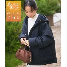 神戸レタス(KOBE LETTUCE)の[ あったか裏シャギー ] 袖取り外しOK 2WAYミディアムアウター [K1380]