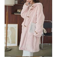 神戸レタス(KOBE LETTUCE)のファーフリースダッフルコート [K1384]