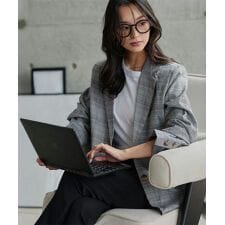 神戸レタス(KOBE LETTUCE)のチェック柄 オーバージャケット [K1417]