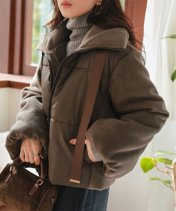 スタンドカラーパファーコート | エトル(etoll.) | マルイウェブチャネル