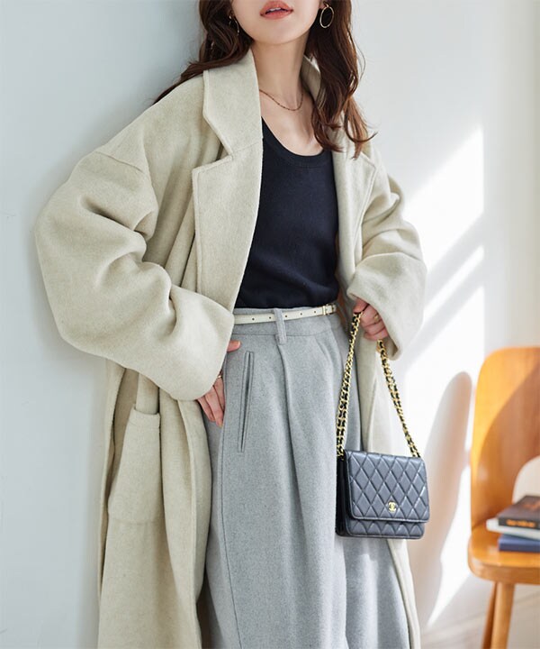 ダブルクロスガウンコート | アーバンリサーチ ドアーズ(URBAN