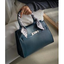 リボンスカーフ付きスクエアバッグ [B1652]