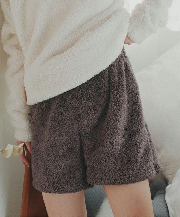[ ルームウェア ] ボアショートパンツ [M4329]