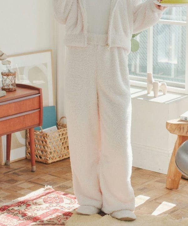 [ ルームウェア ] ボアロングパンツ [M4330]