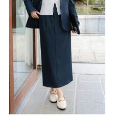 [Petitle/プチレ]Iラインナロースカート[M4354][オフィスカジュアル]