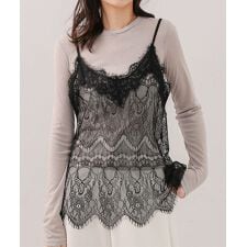 総レースキャミソールインナー [C7745]