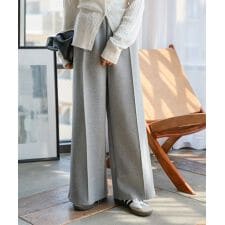 [ Petitle/プチレ ] 選べる2丈 ダイバー裾ボタン2wayワイドパンツ  [M4361]