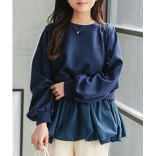 [ Petitle / プチレ ] 2点セット ダイバートップス × バルーンタンク [C7783]