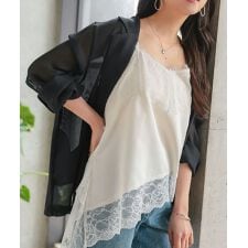 [ Petitle / プチレ ] メッシュシアージャケット [K1428]