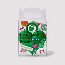 シンピュルテ(SINN　PURETE)のハートロックスカルプブラシ(グリーン)