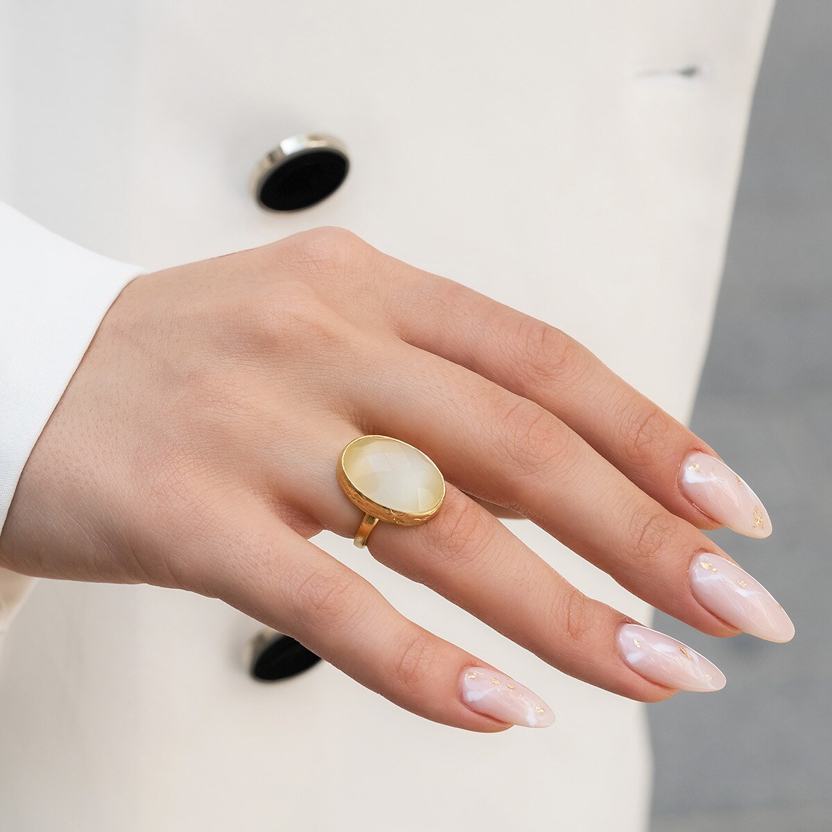 天然石3連リング | ミュゲッタ(MUGETTA) | マルイウェブチャネル