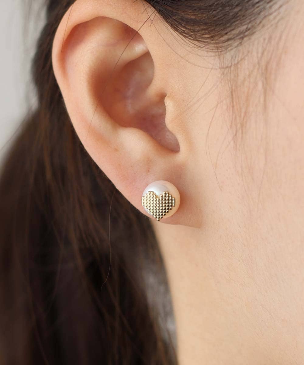 [�}���C]�W���p�[���n�[�g�X�^�b�Y�s�A�X / silver925/�W�F�[�o�C�u���[�iJ by blue�j �S�[���h