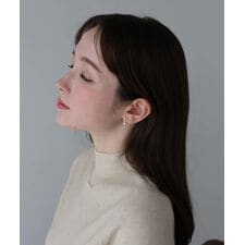 ラインパールピアス / silver925