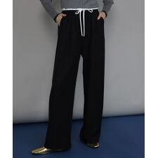 ウエストリボンパンツ