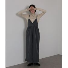 ジェーバイブルー(J by blue)のピンストライプフリルサロペット