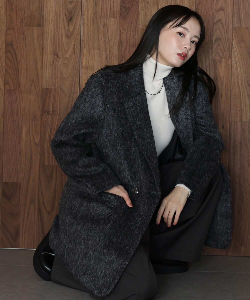 25AW新作【mily bilet】コクーンで魅せる。ウールライクリングニット